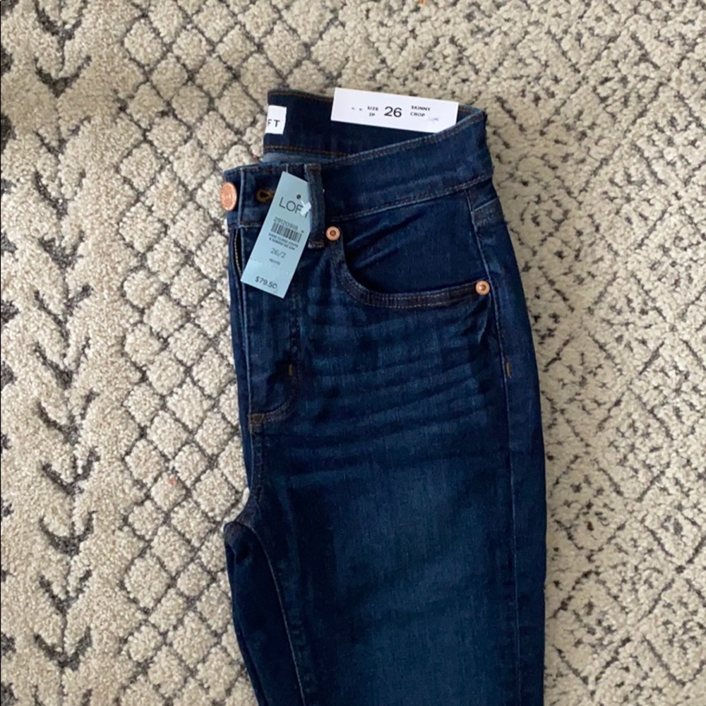Loft skinny crop jeans